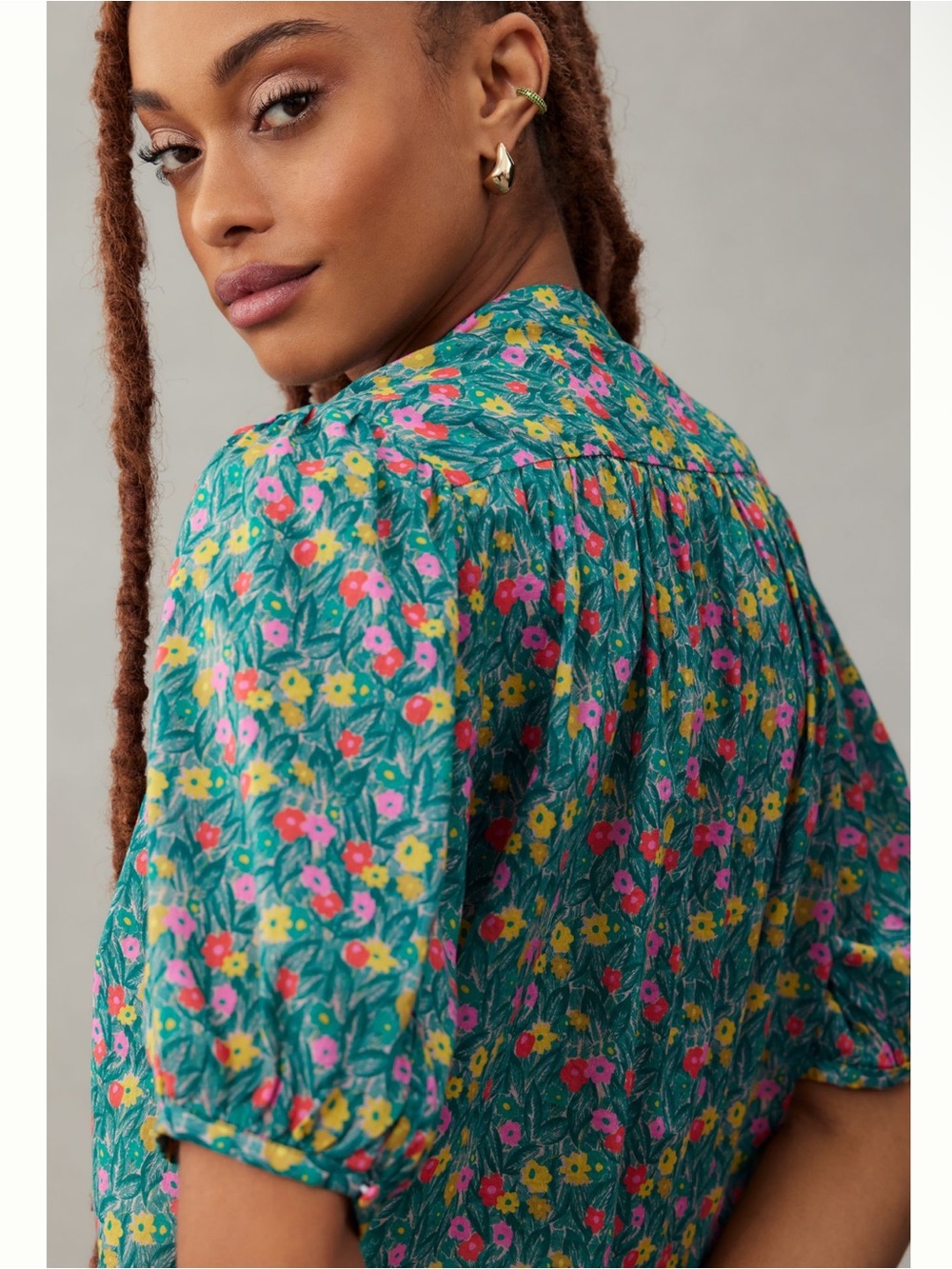 NWT Trovata Birds of Paradis Aline Blouse Size Small & Medium - Picture 9 of 9